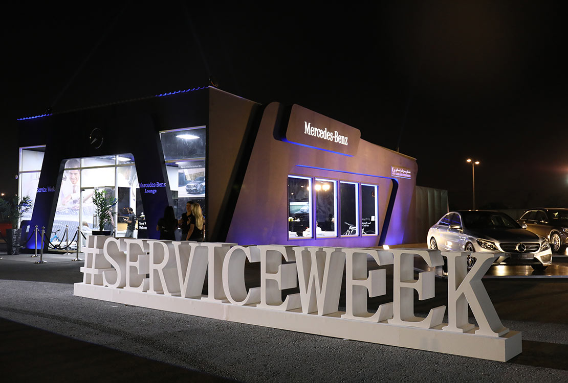 Mercedes Benz Service Week Setup