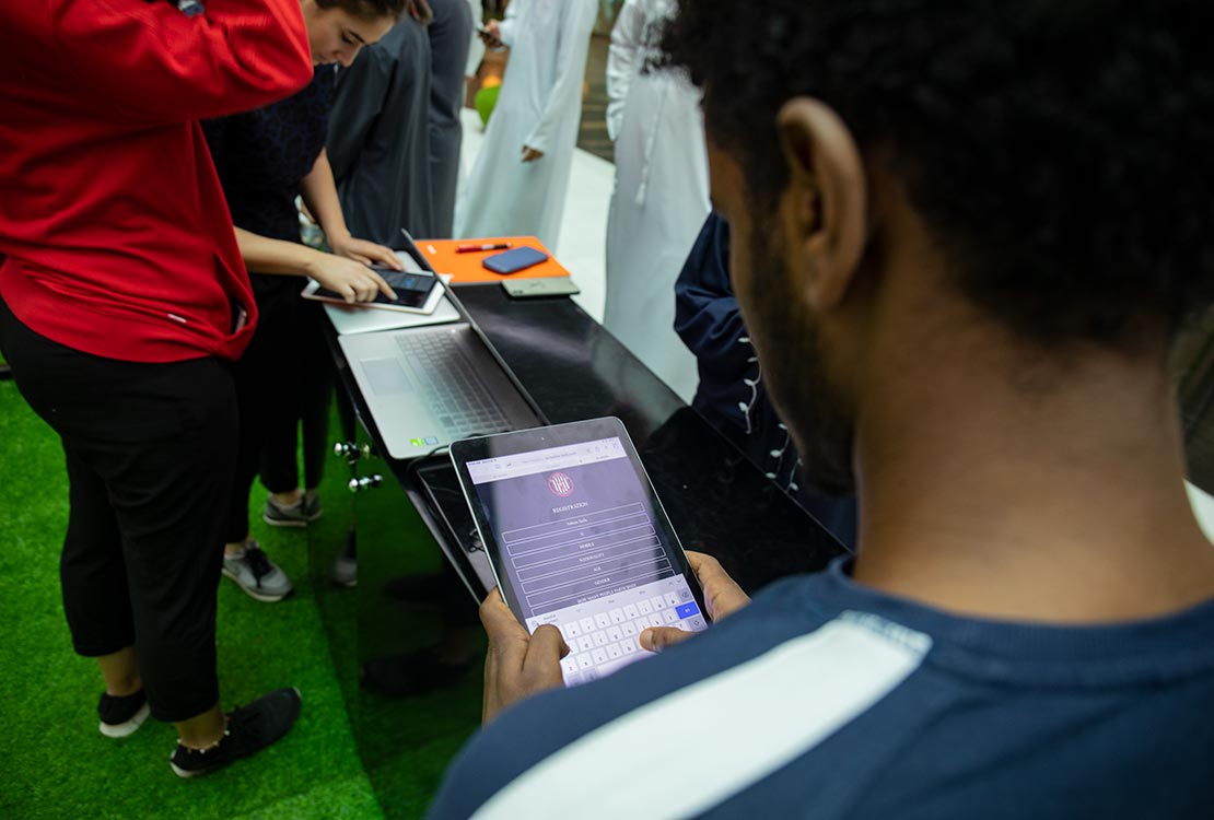 Al Jazeera Football Team at Khalifa University