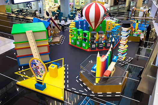 auh mall back to school activation 2019 