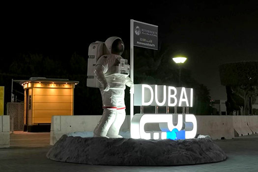 Astronaut Dubai Stand